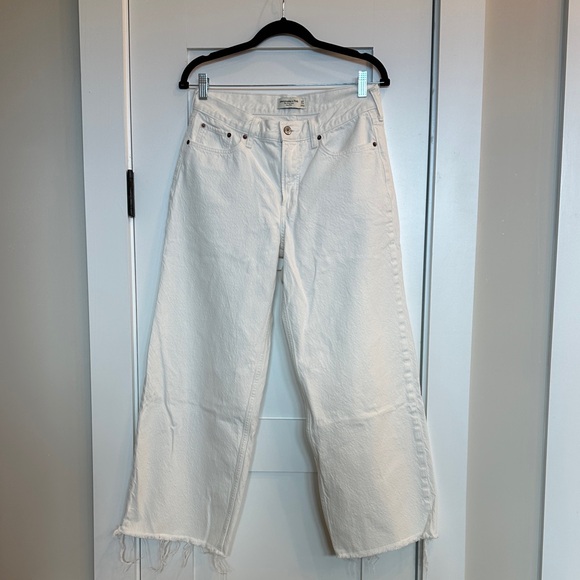 Abercrombie & Fitch The Ultra Loose Low Rise Jean Sz 27 Short - Picture 8 of 10